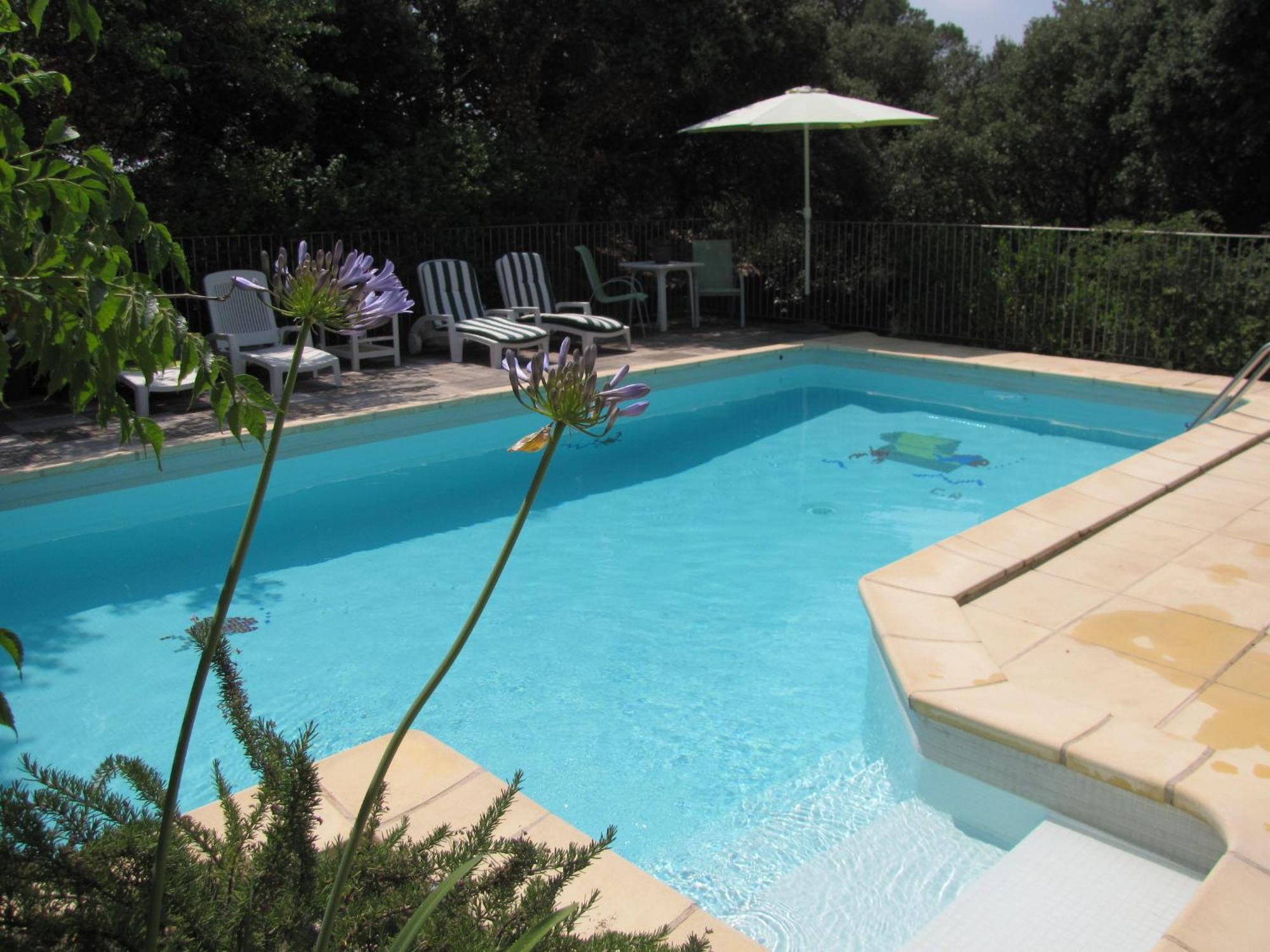 Domaine Du Bois Gite Bleuette Galargues Esterno foto